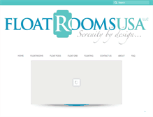 Tablet Screenshot of floatroomsusa.com